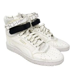 Puma Mens Sky II Hi SF 362872 02 Black Basketball Shoes Sneakers Size 7.5